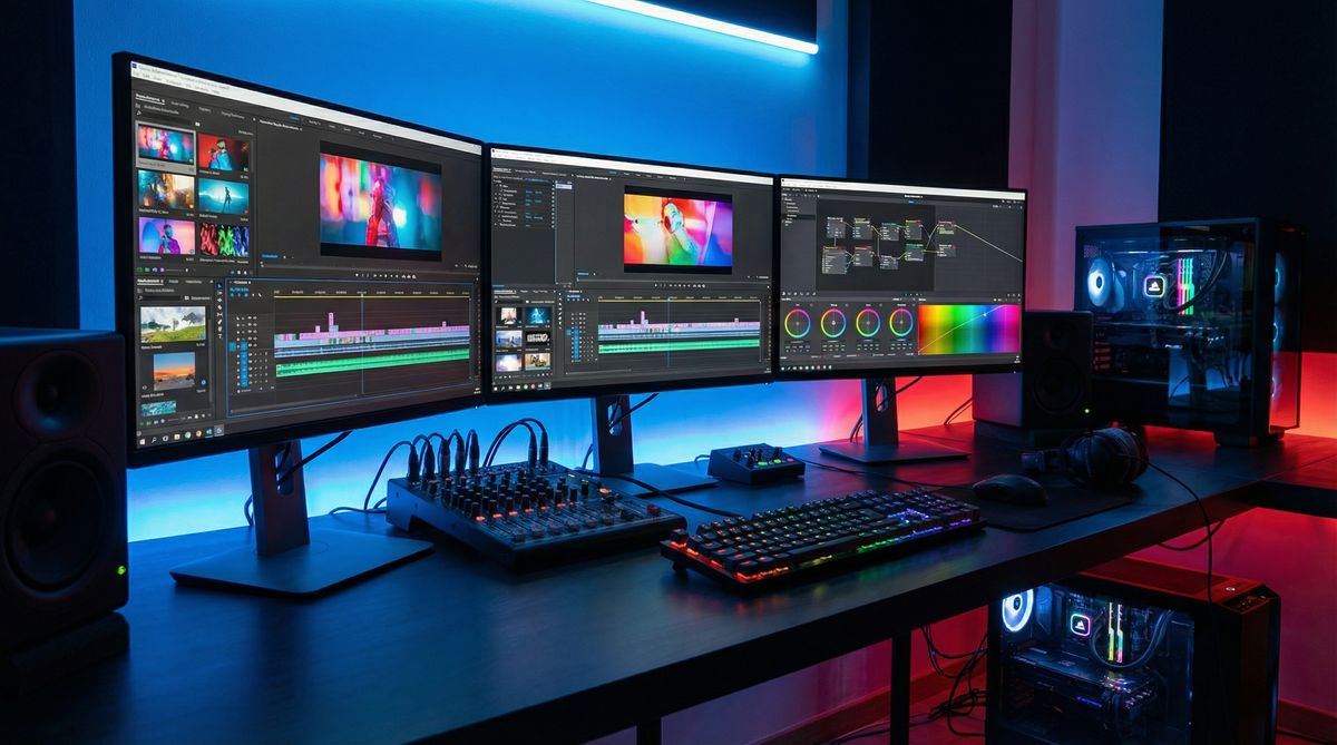 91动漫-专业视频剪辑工作台展示